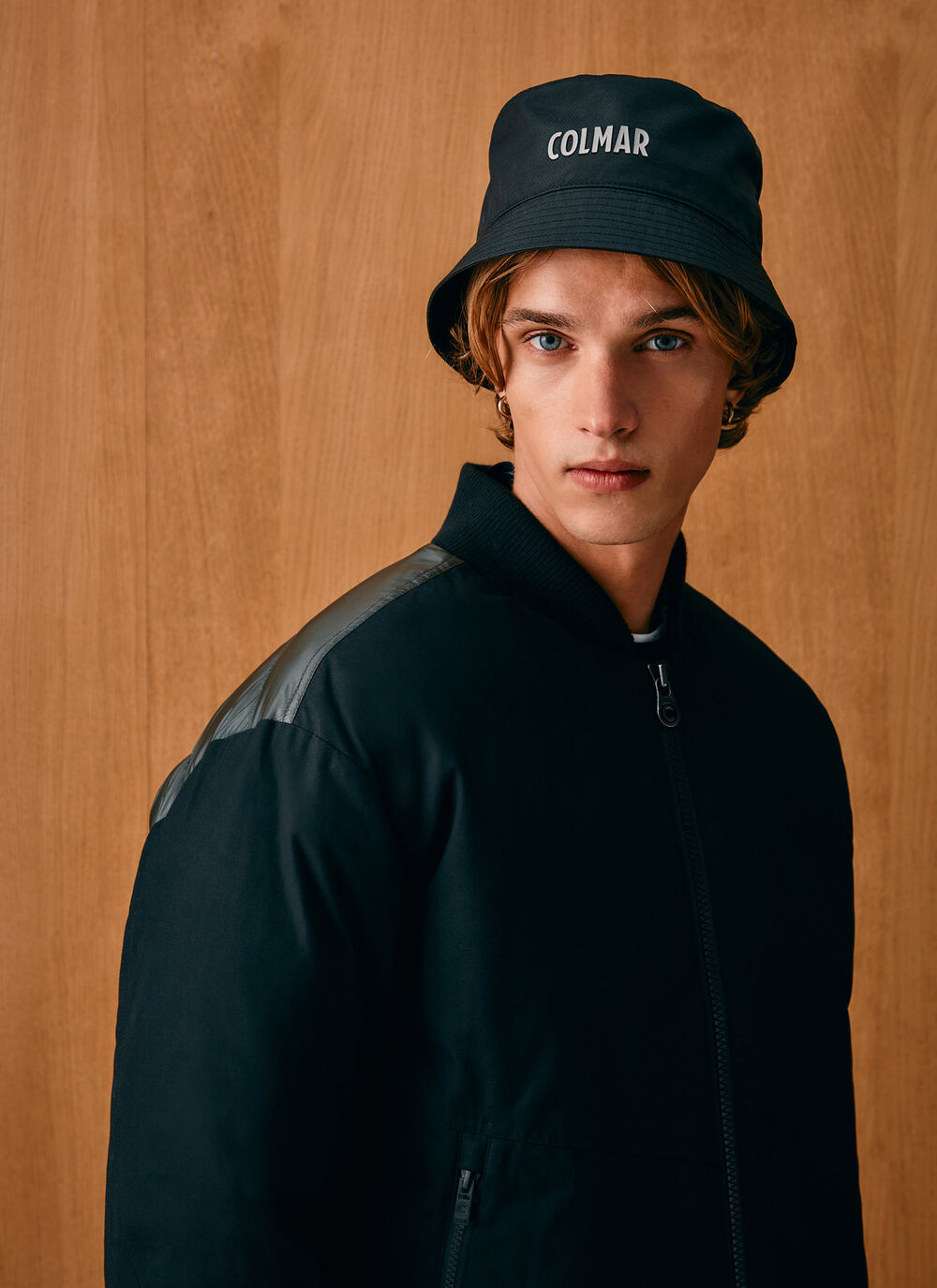 Wax down-padded bomber jacket image number 2