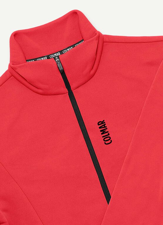 Ski-Fleecejacke mit Reißverschluss