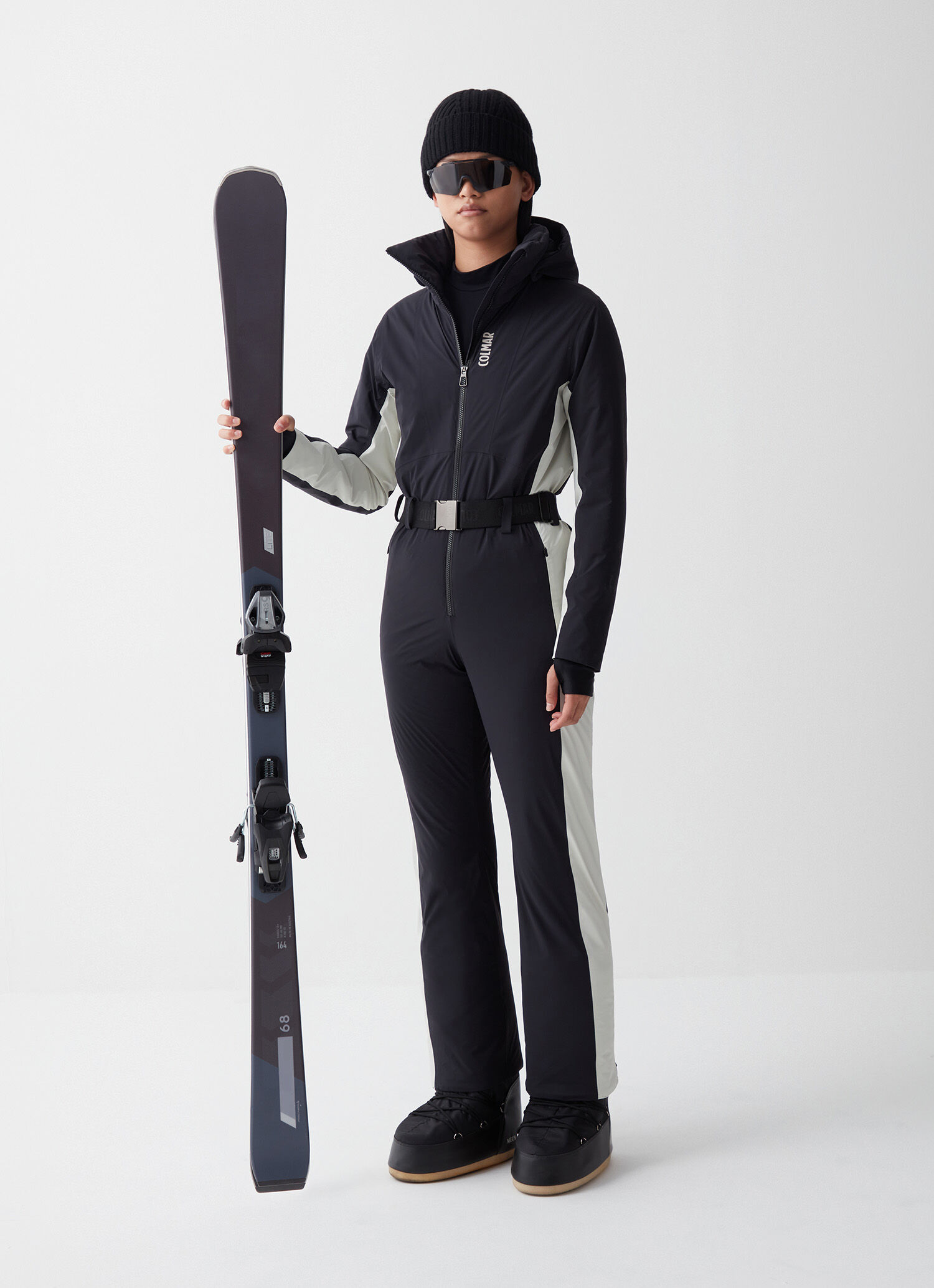 Slim fit ski suit top