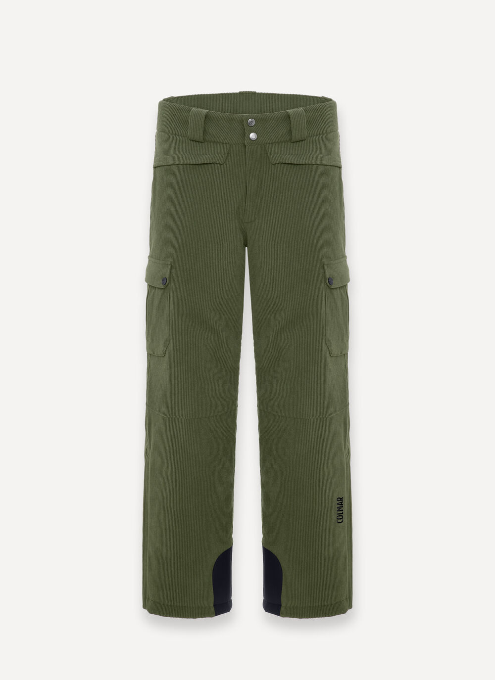 Padded corduroy ski pants image number 4
