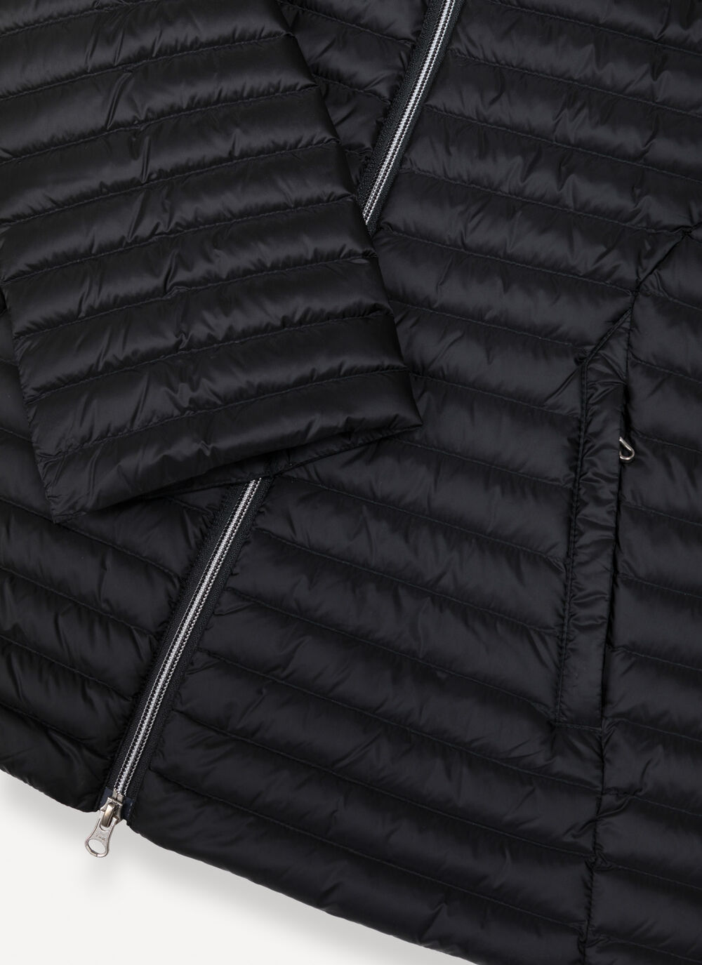 Quilted down-padded cape image number 6