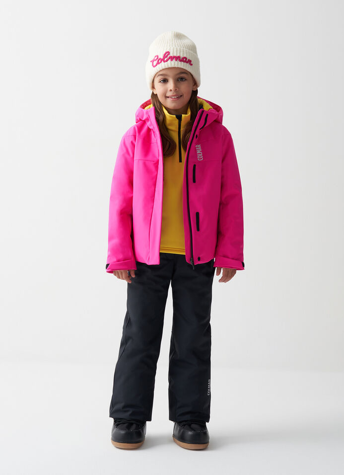 Girl's mechanical stretch ski jacket image number 0