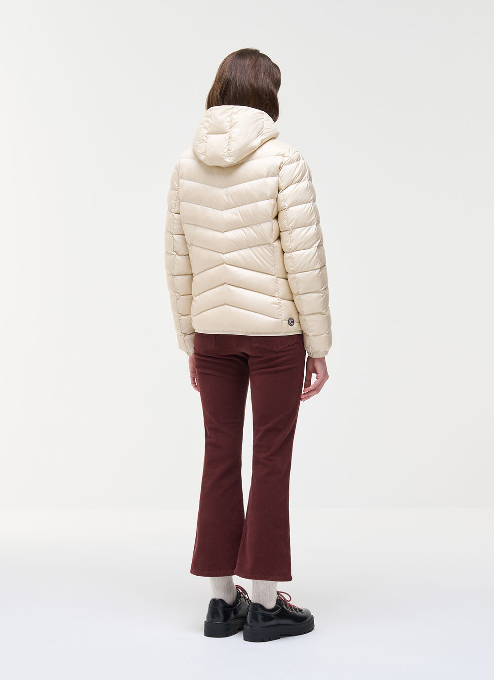 Hooded Icon down jacket