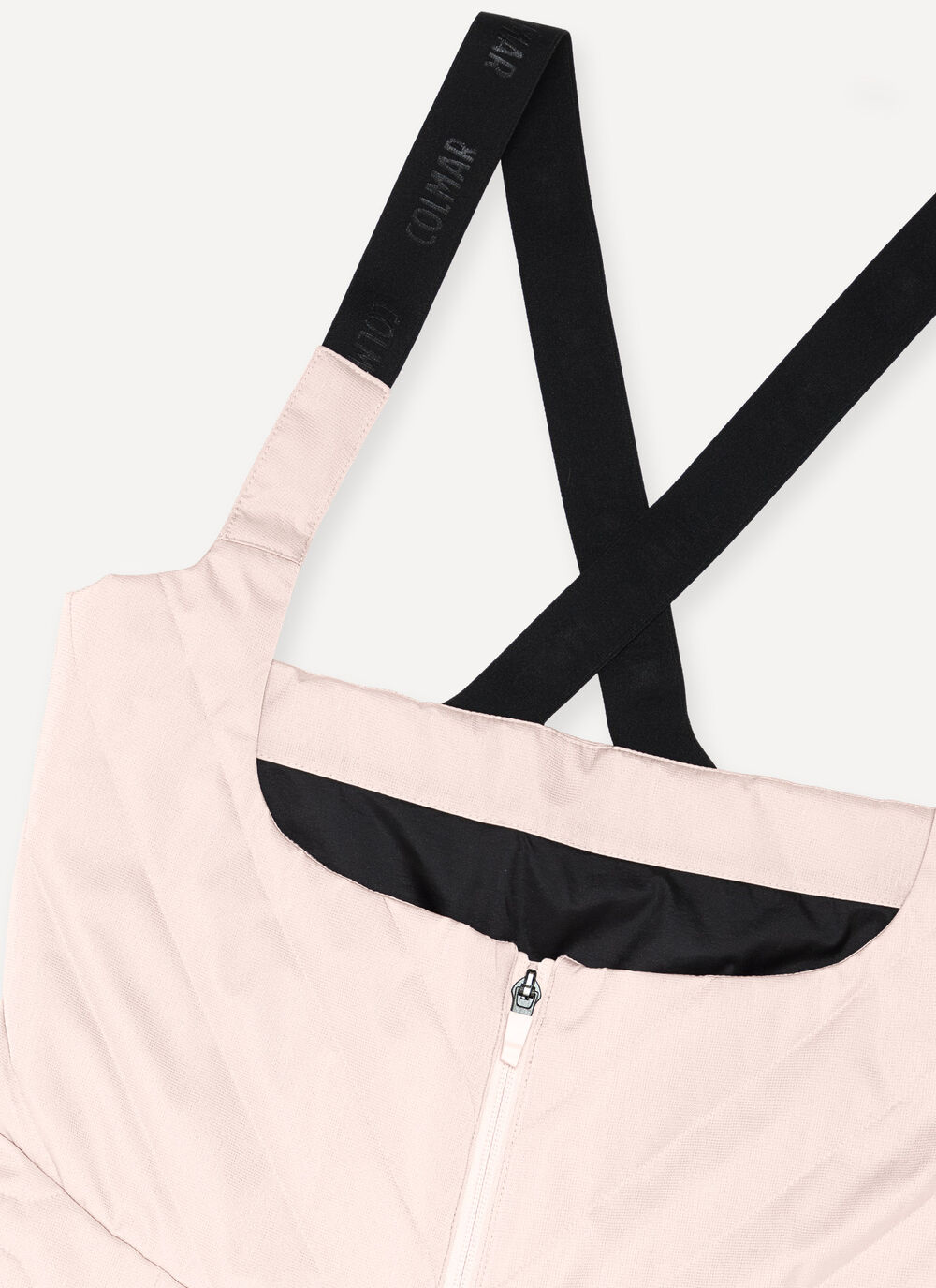 Padded satin salopettes image number 6