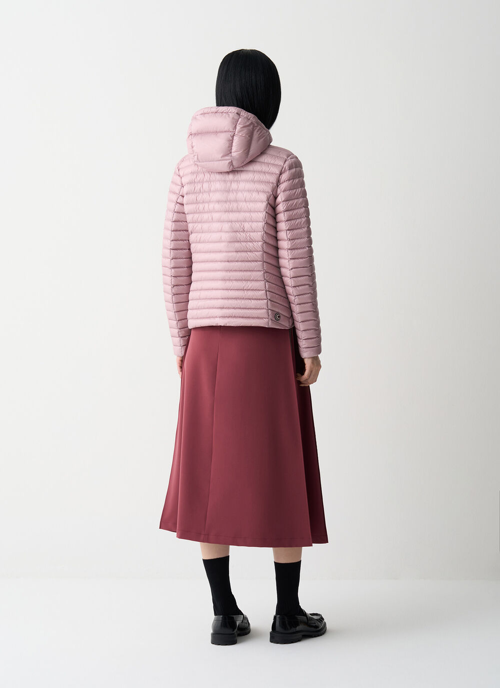 Light down jacket with hood image number 3