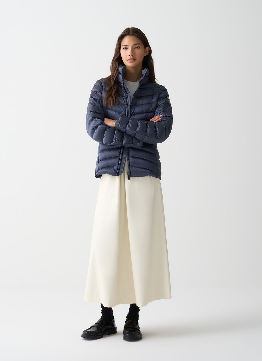 Taillierte Daunenjacke image number 0