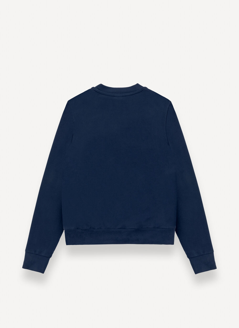 Sweat-shirt &agrave; col rond en modal doux image number 5