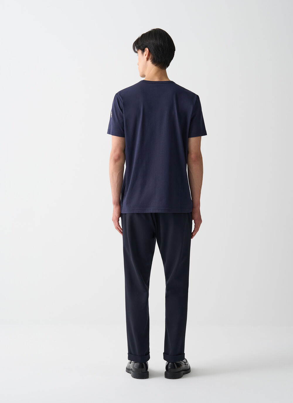 Cotton round-neck T-shirt image number 3