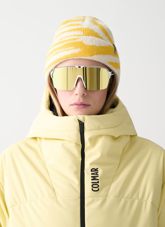 Cropped padded ski jacket