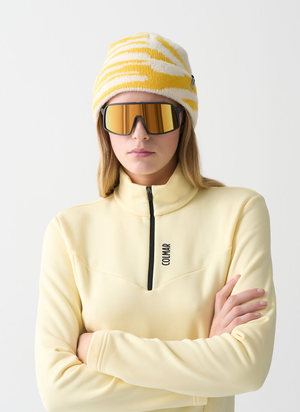 Half-zip stretch ski fleece image number 2