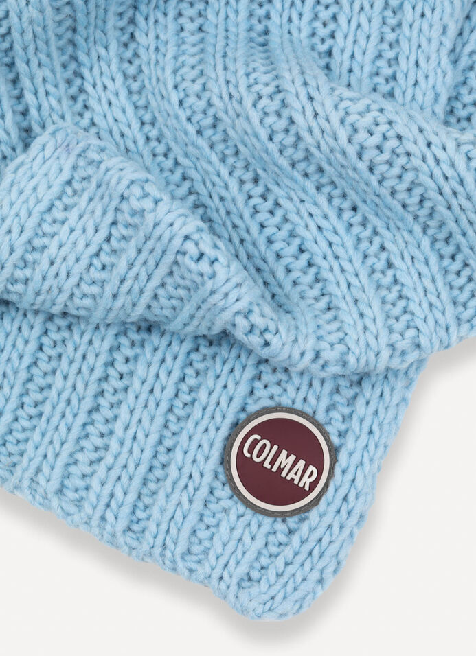 Unisex rib-knit scarf image number 2