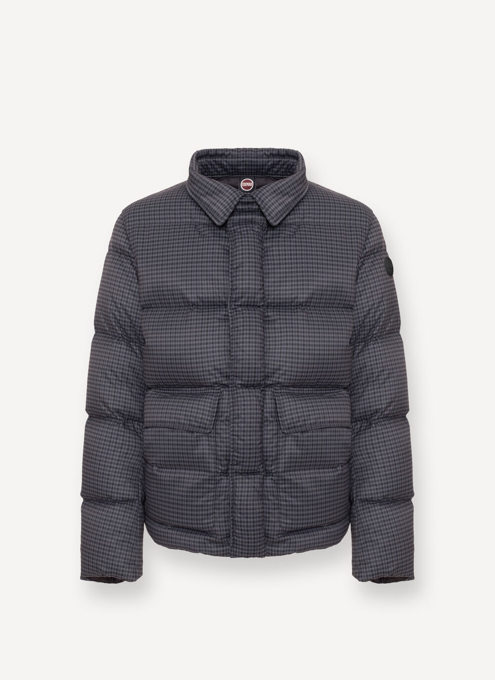 Jacket with wool-effect print image number 4