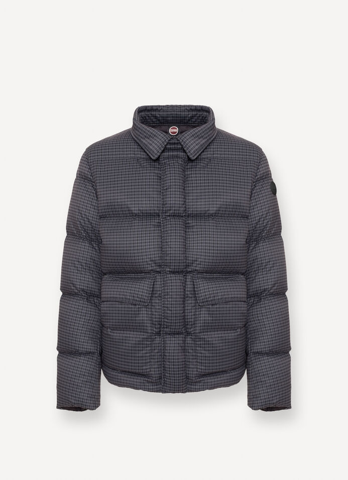 Jacket with wool-effect print image number 4