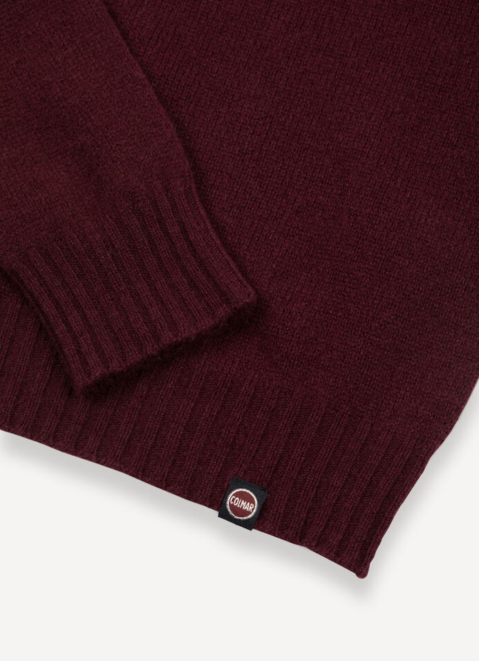 100% wool polo-neck image number 5