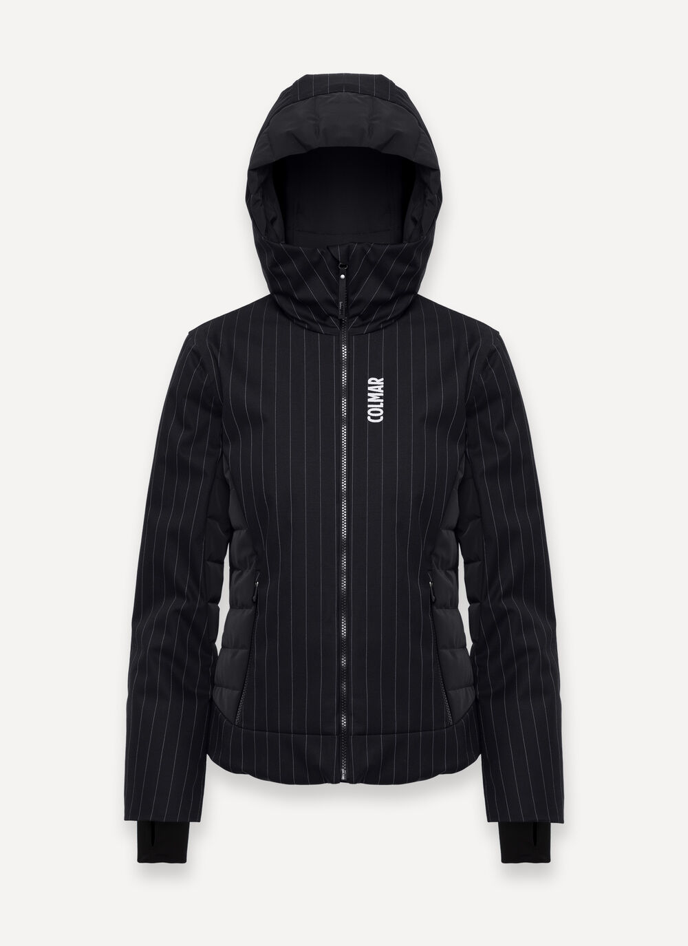 Giacca da sci Delicacy in tessuto gessato image number 4