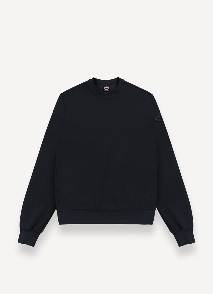 Needlecord crew-neck sweatshirt image number 4