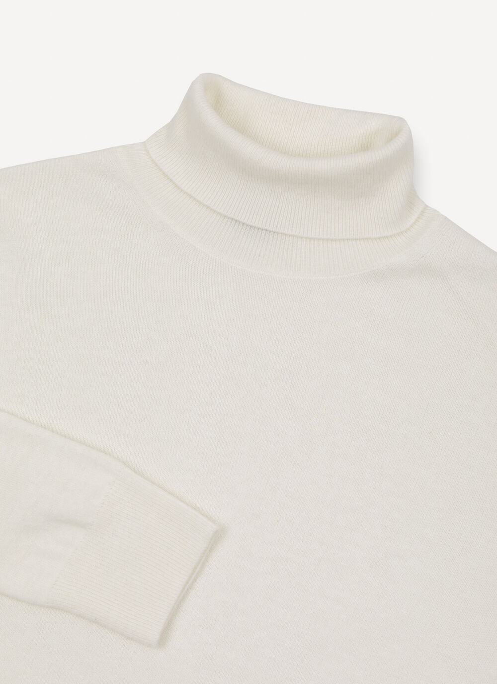 Fine knit polo-neck jumper  image number 6