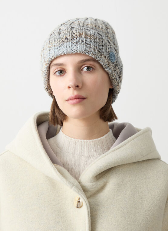 Unisex multi-coloured wool hat