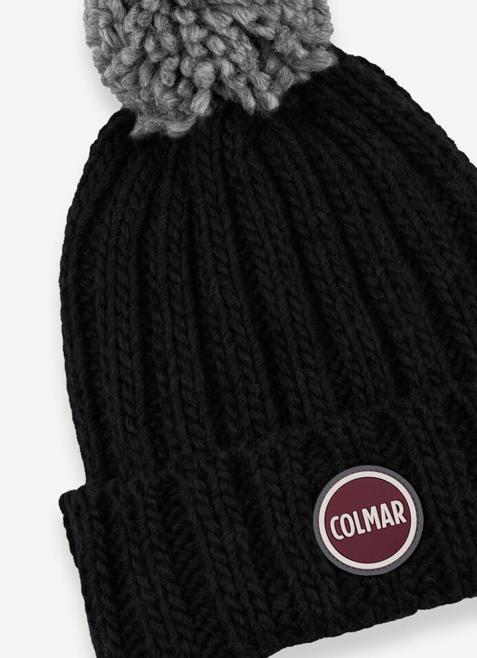 Unisex cap with pom-pom image number 3