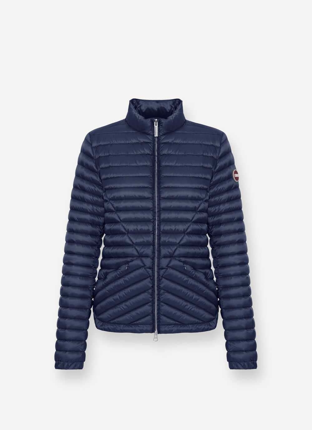 Light down jacket with flared hem image number 4