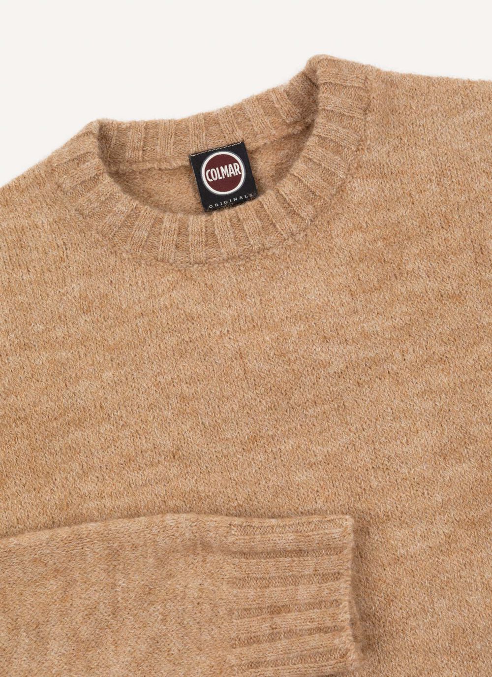 Crew-neck mohair-blend pullover image number 5