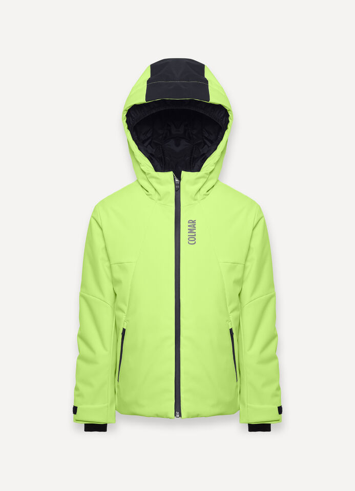 Boy's mechanical stretch ski jacket image number 4