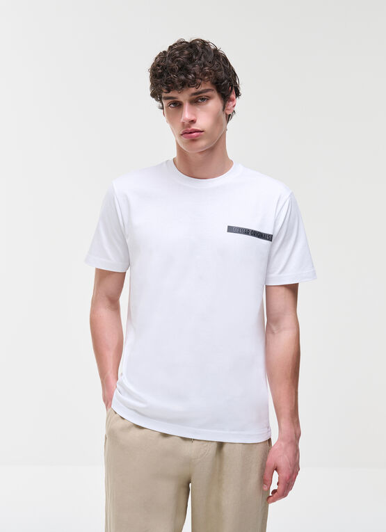 T-Shirt mit Transferlogoprint