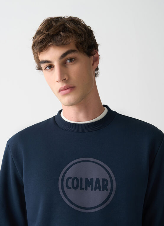 Rundhals-Sweatshirt mit Logo
