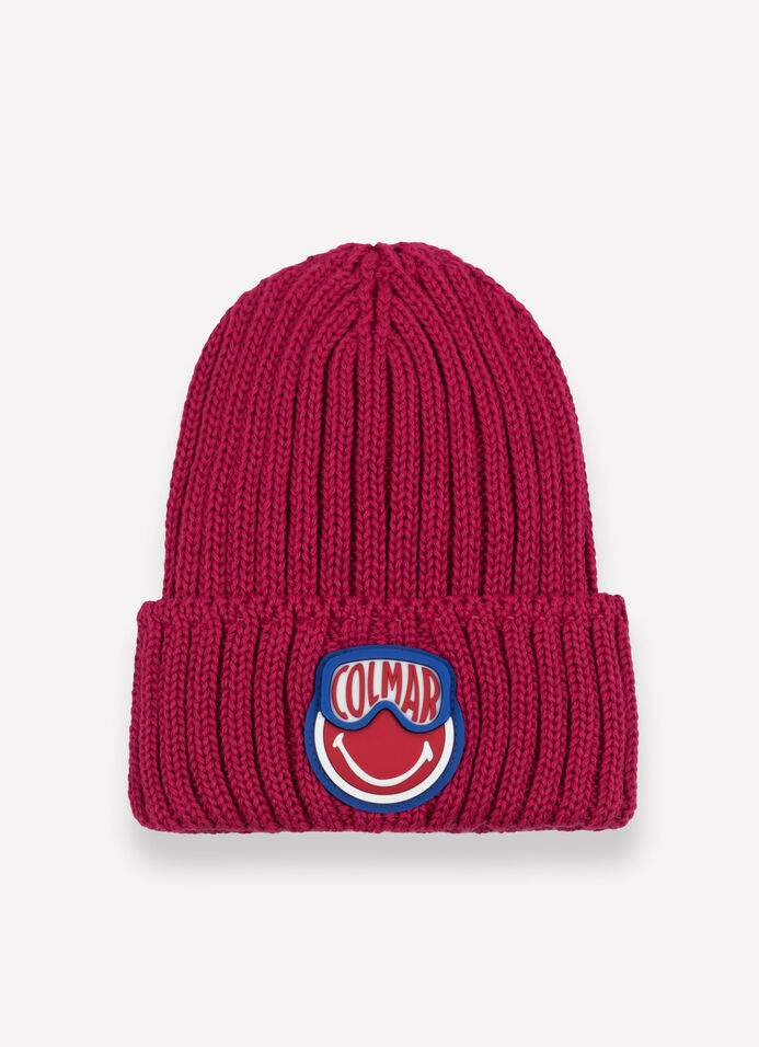 SmileyWorld® rib-knit hat image number 1
