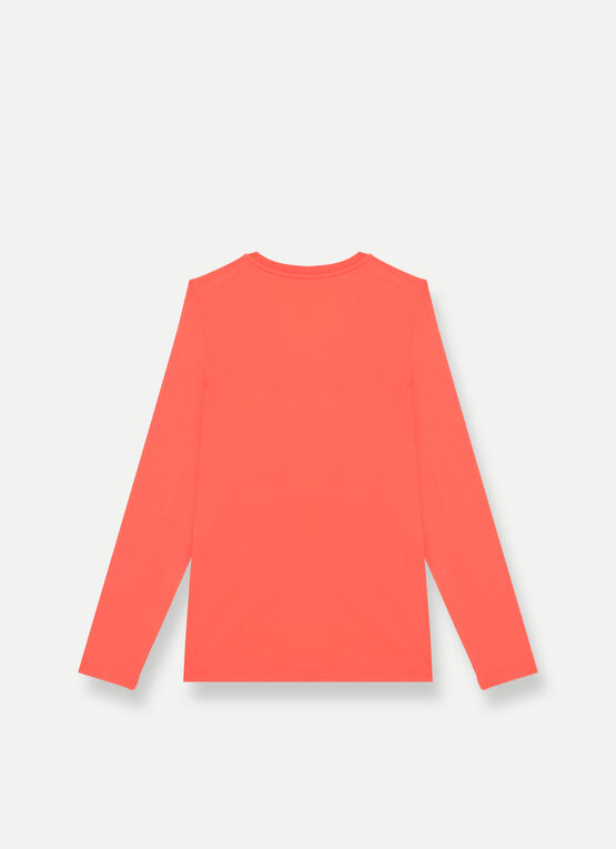 Long-sleeved T-shirt in stretch jersey