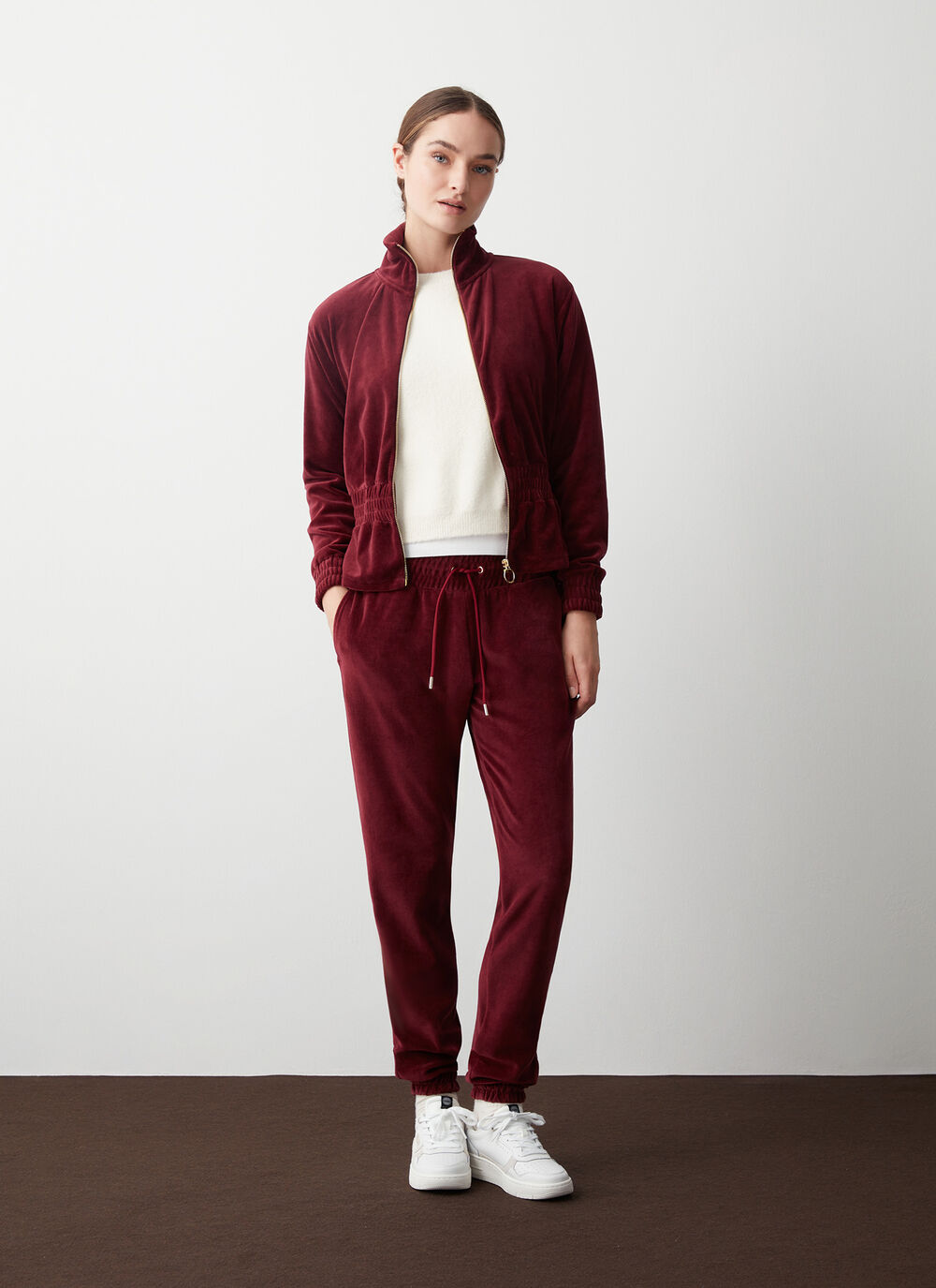 Velvet sweatpants image number 0