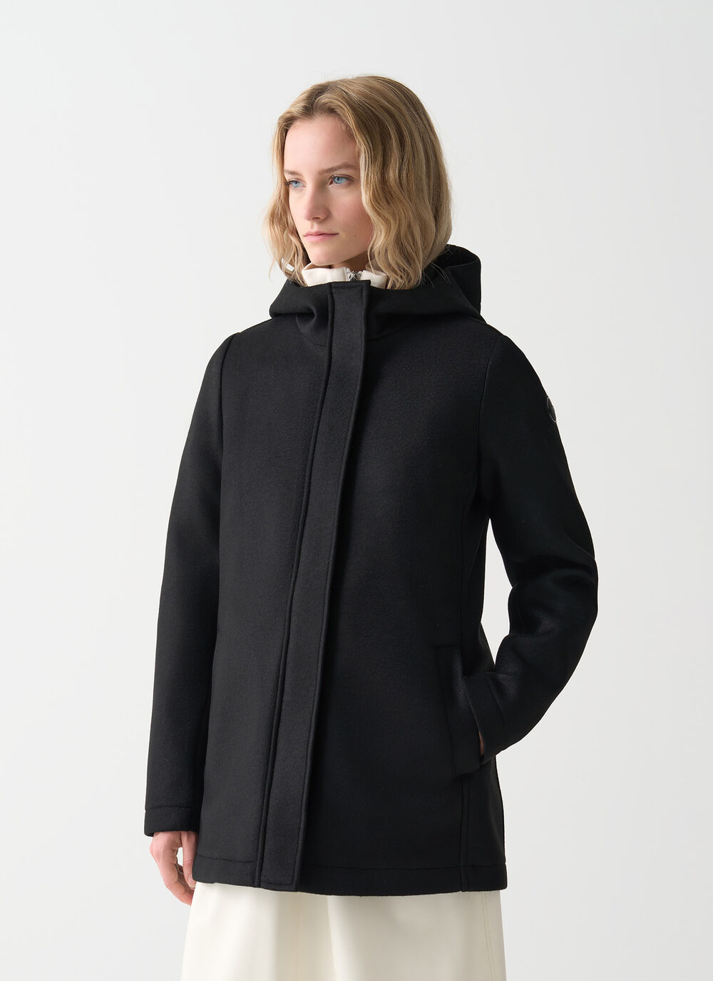 Coat with hood image number 1