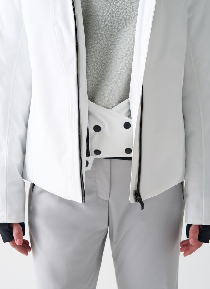 Yin & Yang ski jacket with faux fur image number 2