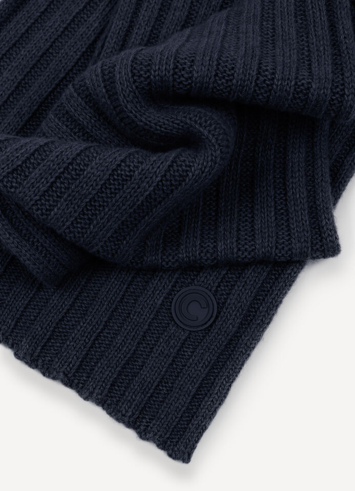 Unisex wide-rib scarf image number 3