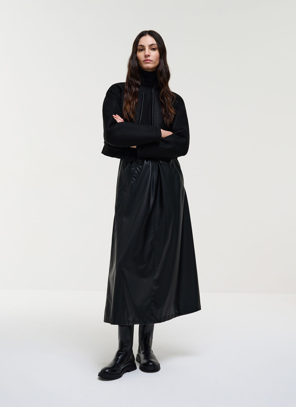 Cropped scuba bomber jacket image number 0