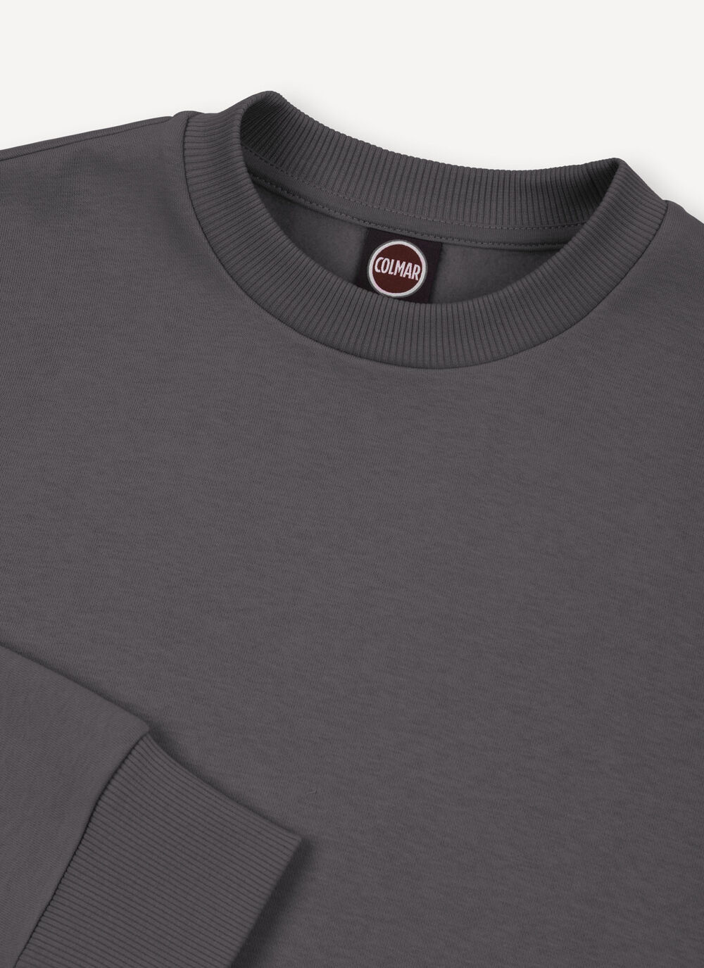 Cotton crew-neck sweatshirt image number 6