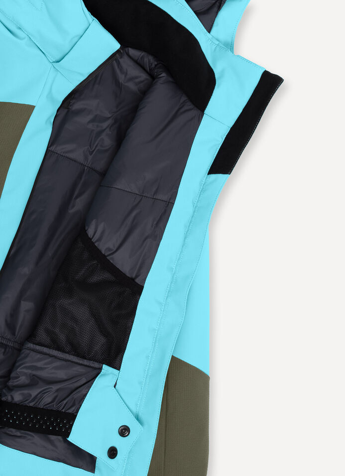 Boys’ colourblock ski jacket image number 5