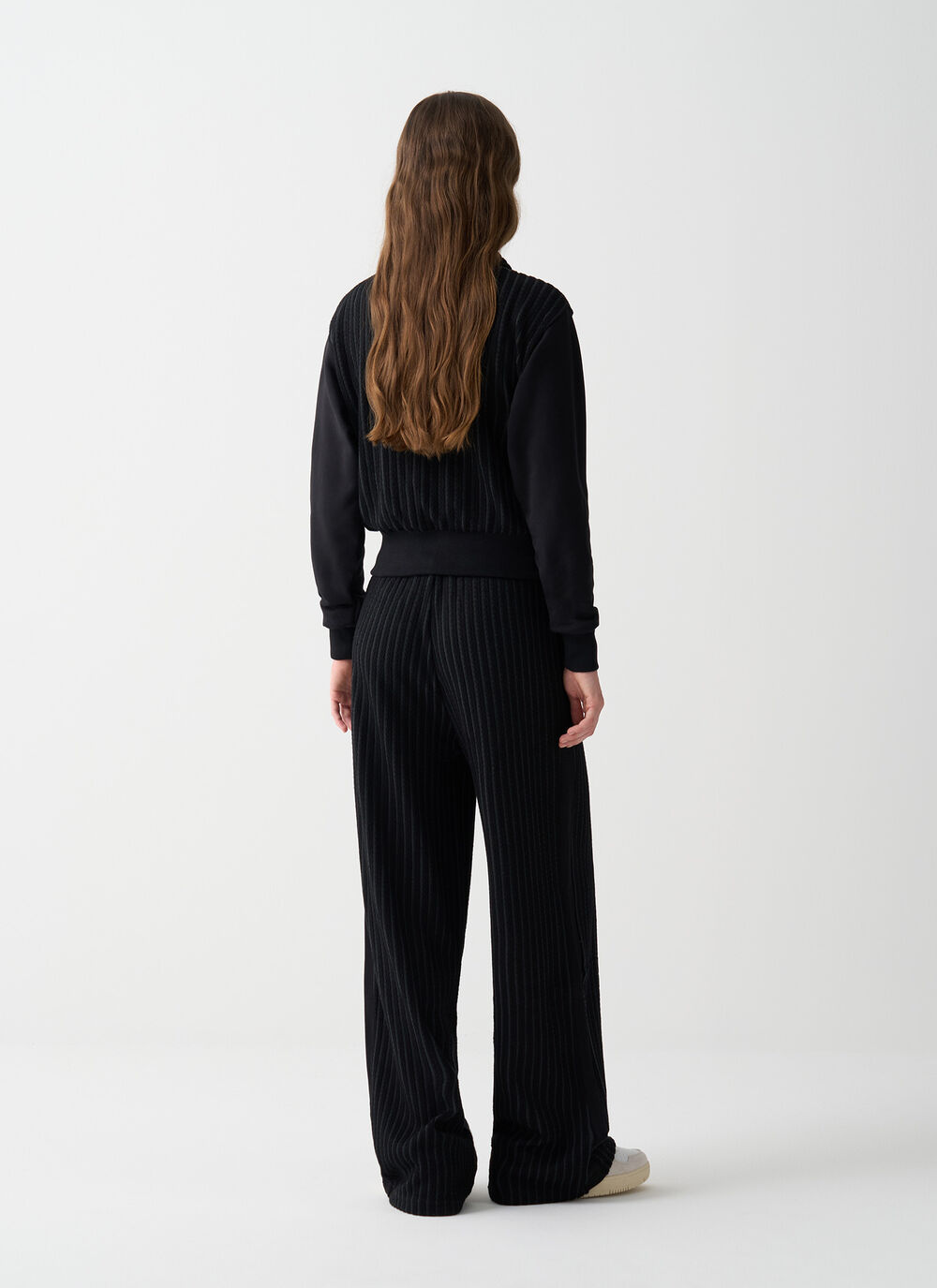 Cardigan &agrave; torsades avec zip image number 3