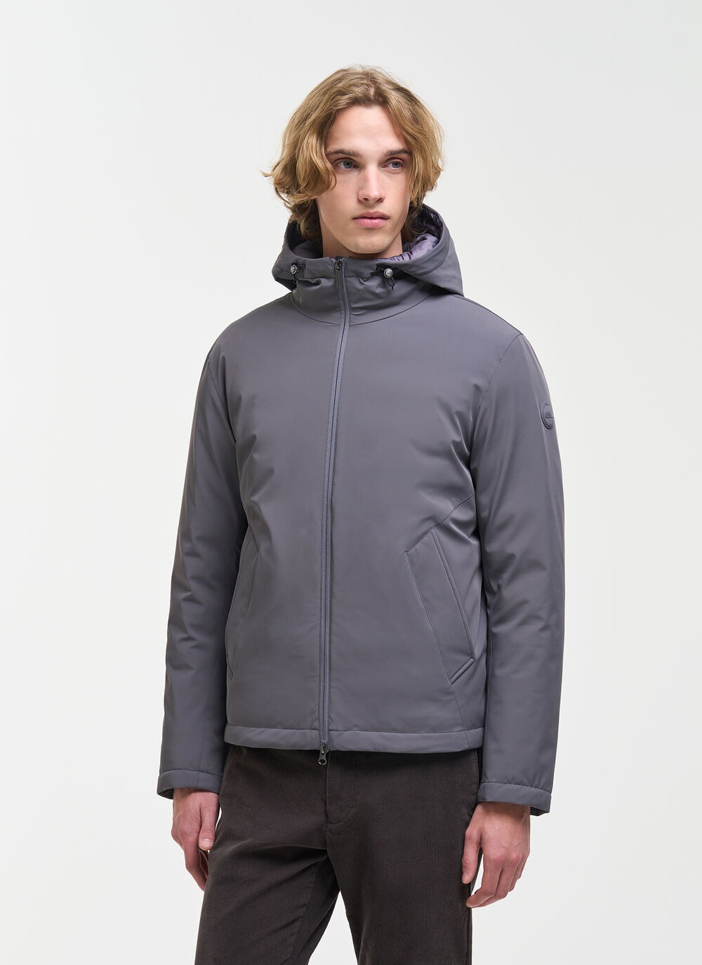Waterproof down jacket image number 0