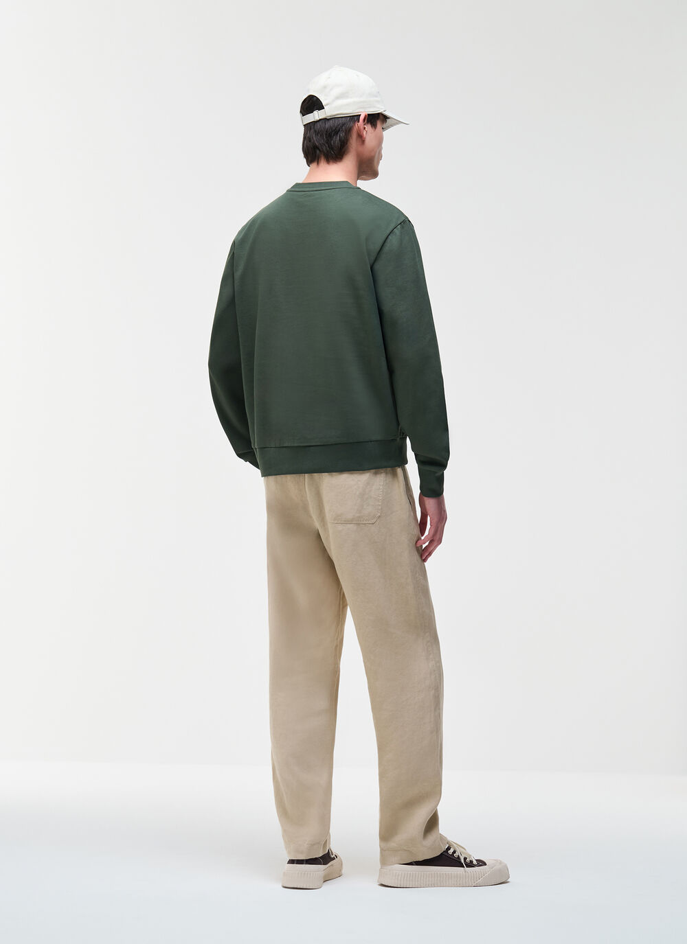 Crew neck sweatshirt image number 3