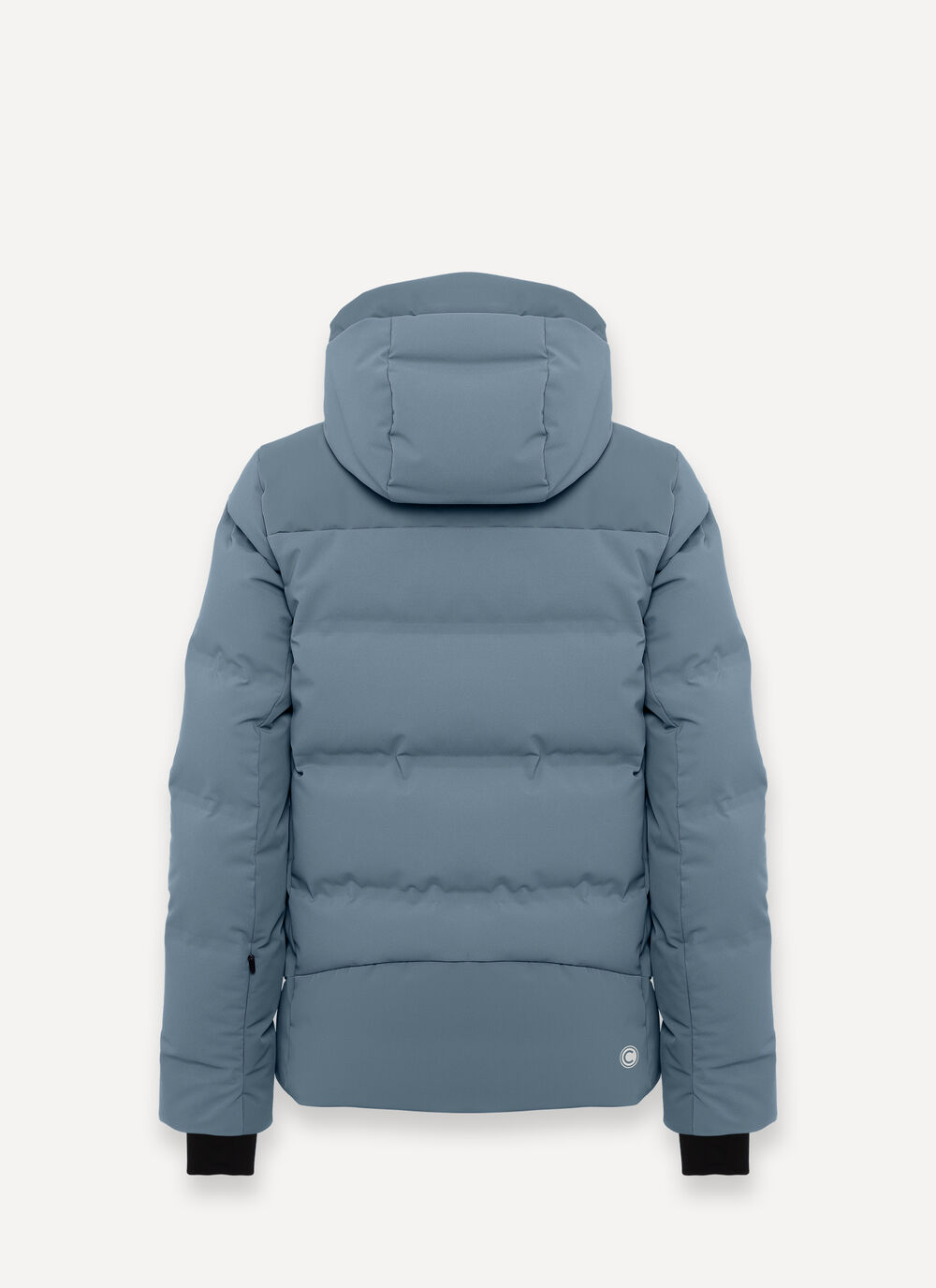 Channel padded ski jacket with neck warmer image number 6