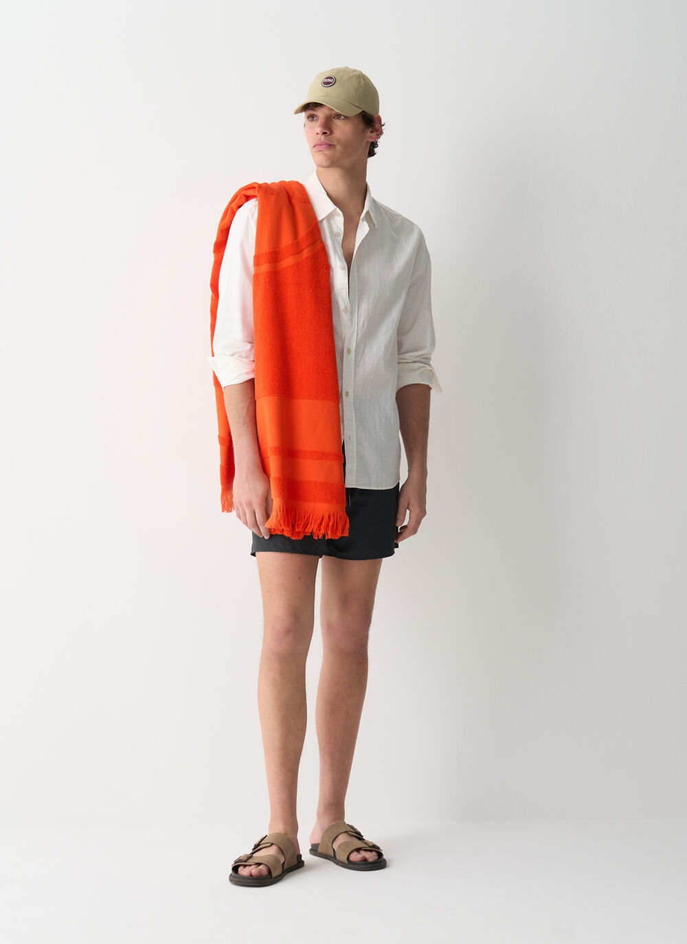 Terry beach towel image number 0