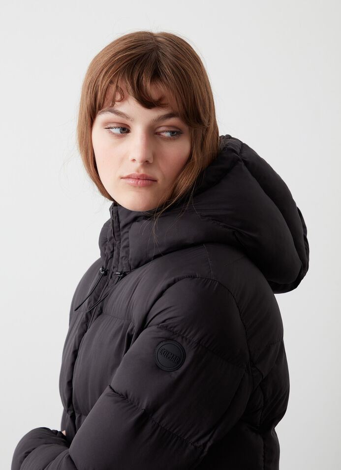 Long Recycled Essentials padded jacket image number 2