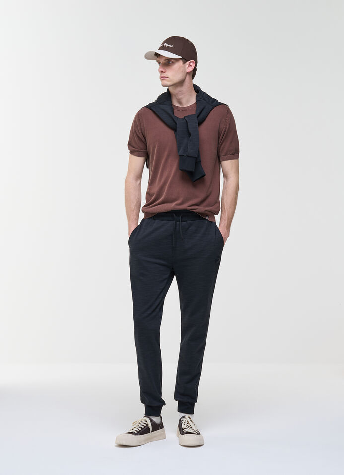 Flame-effect sweatpants