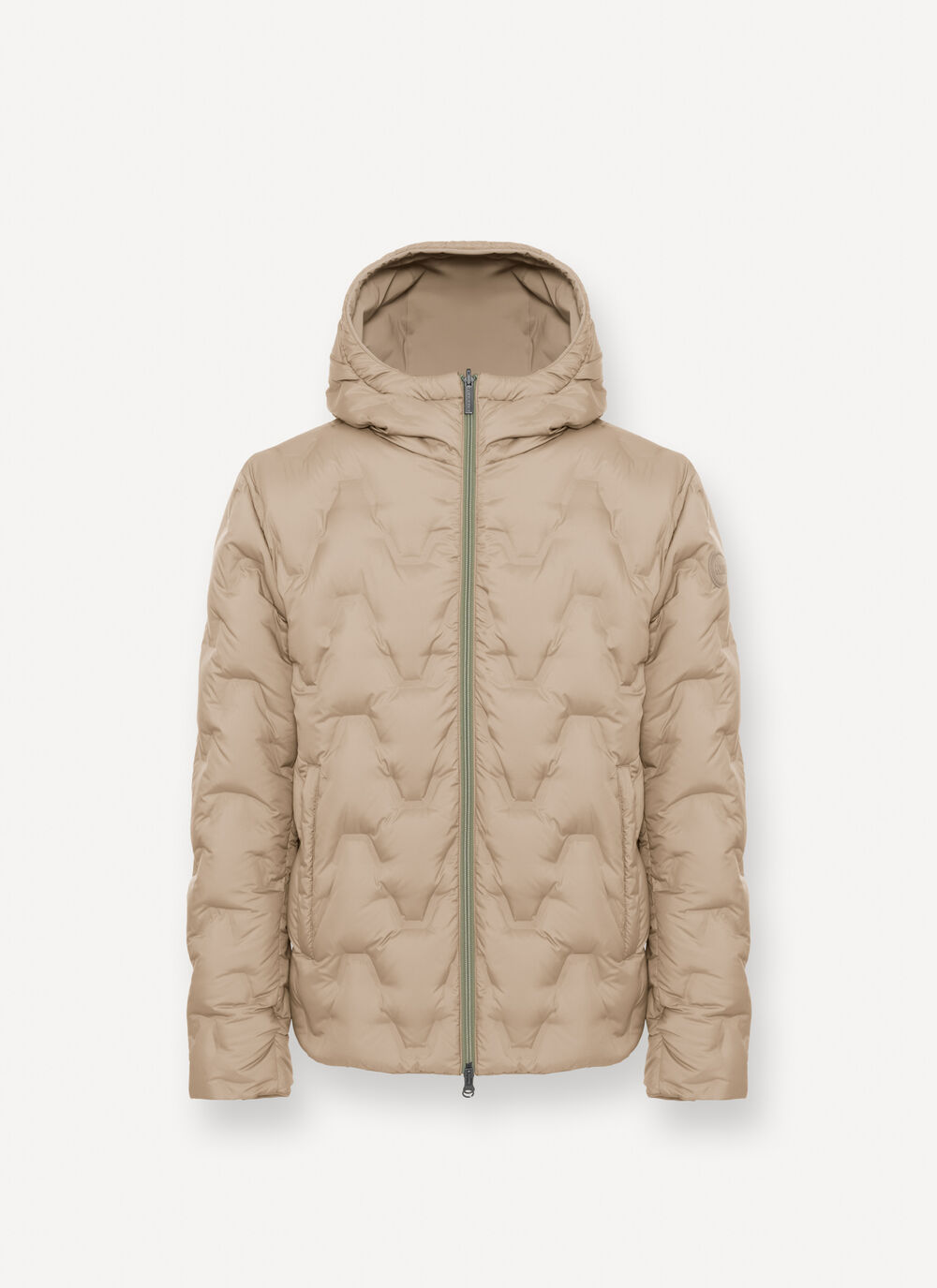 Reversible waterproof down jacket  image number 7