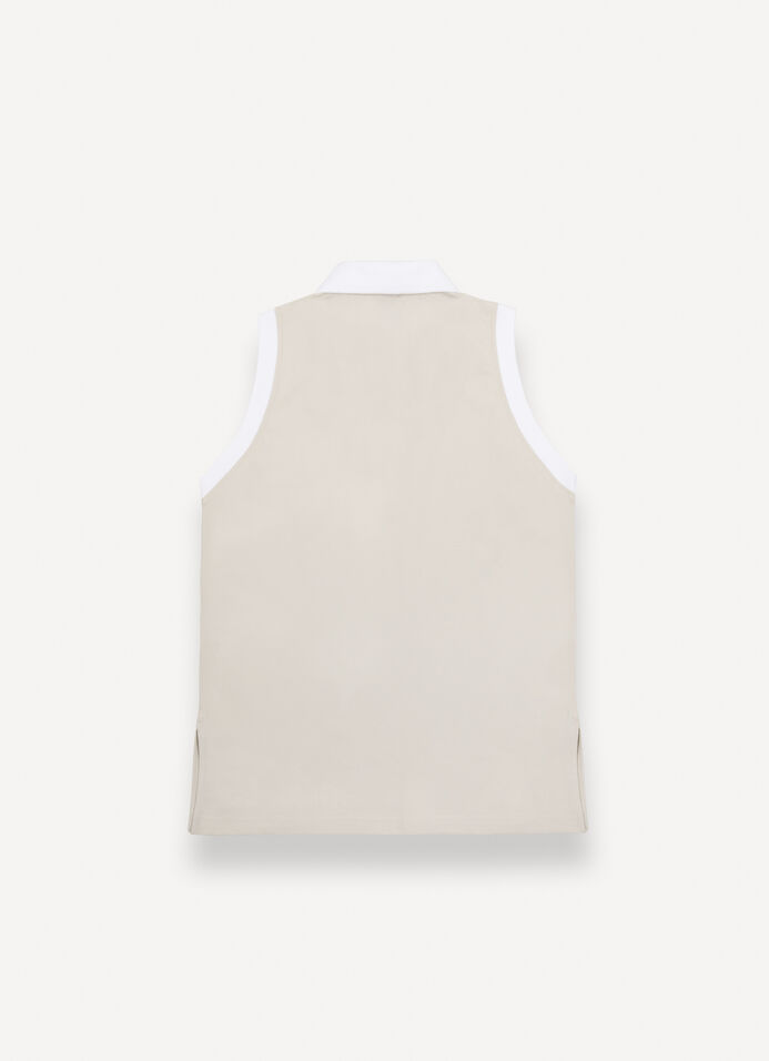 Sleeveless polo-shirt image number 5