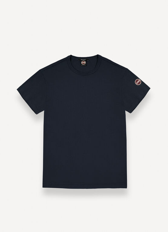 Cotton round-neck T-shirt