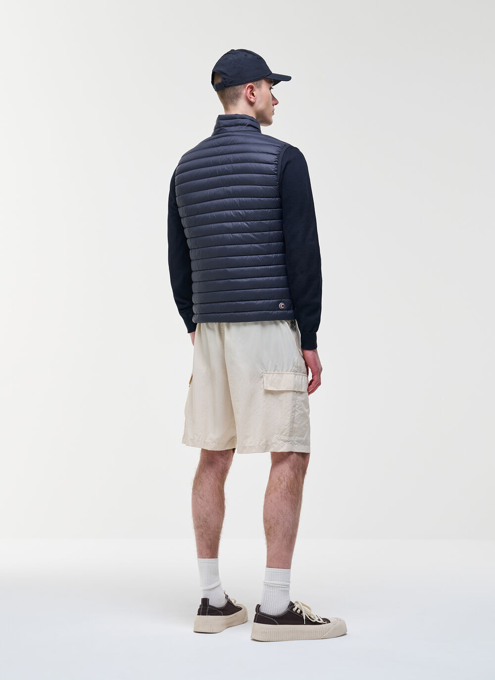 Doudoune sans manches en duvet l&eacute;ger image number 3