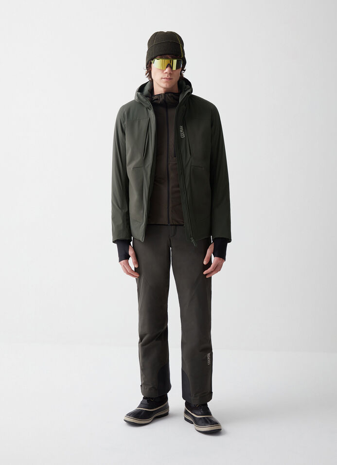 Stretch ski jacket with back pocket image number 3