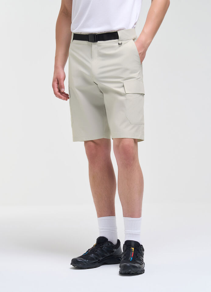 Bielastic Fabric Cargo Bermuda Shorts